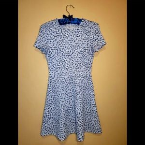 Divided H&M Women’s Blue Floral Dress Size 2